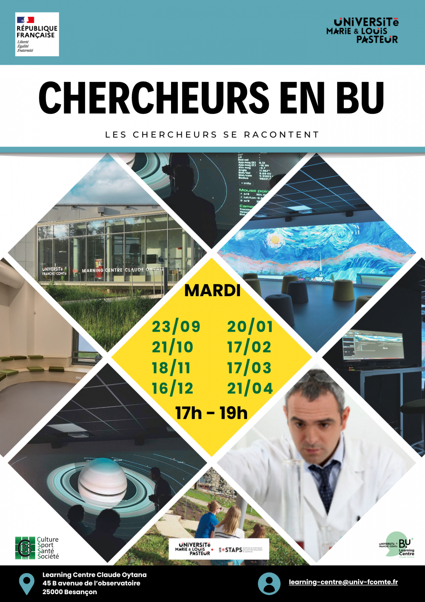 Chercheurs en BU : le temps d'une transmission par corps, le cas de ...