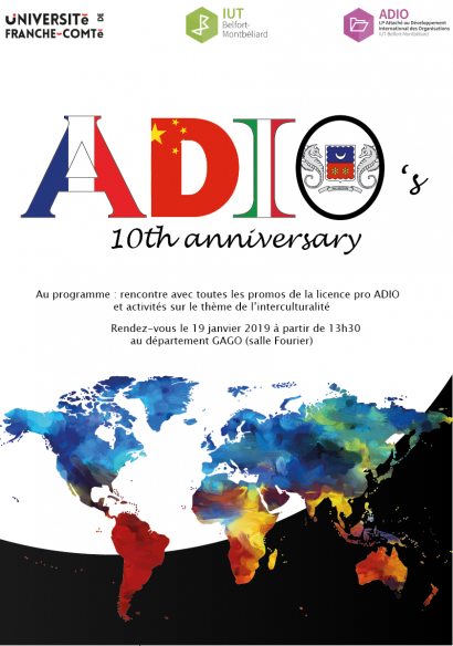 10 ans déjà pour la licence pro ADIO de l’IUT !
