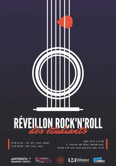 Réveillon rock’n’roll de la MéMO le 31 janvier