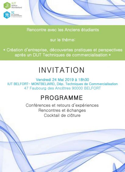 Soirée des anciens et création d’entreprise