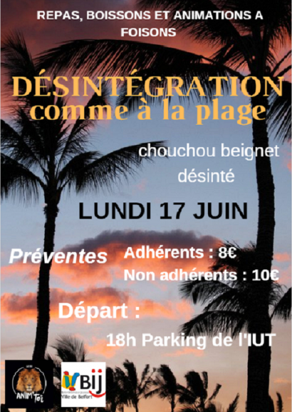 Désinté d’Anim Toi : « Comme à la plage »