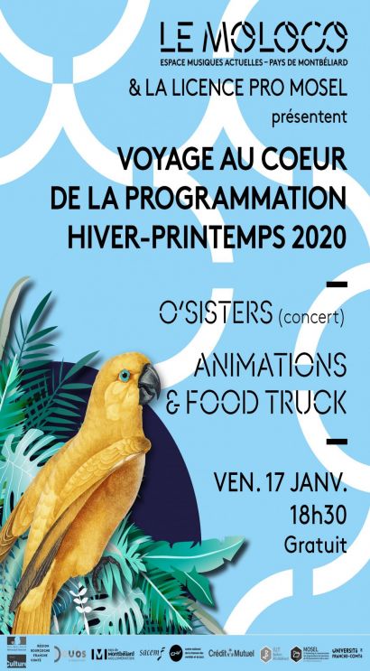 Voyage au cœur de la programmation 2020 du Moloco