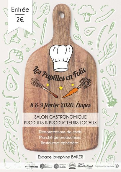 2ème salon gastronomique « Les papilles en folie »