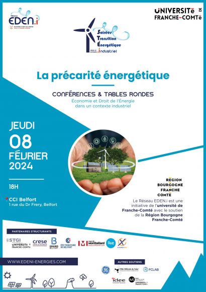 Soirées de la Transition énergétique dans un contexte industriel : La précarité énergétique / 8 février 2024