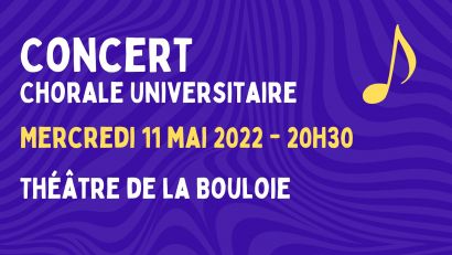 Concert de la Chorale Universitaire