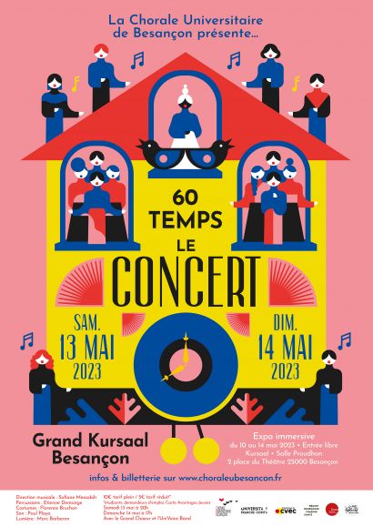 Concert Chorale Universitaire de Besançon