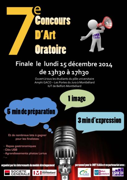 7ème concours d'art oratoire