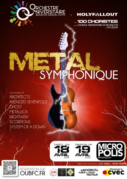 fusion du métal et du symphonique