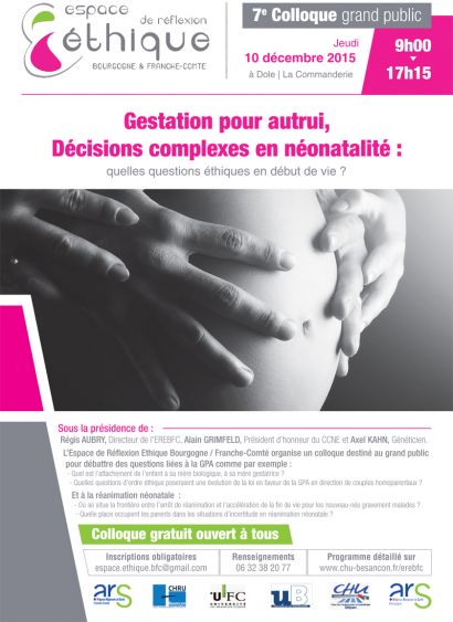 Affiche du colloque