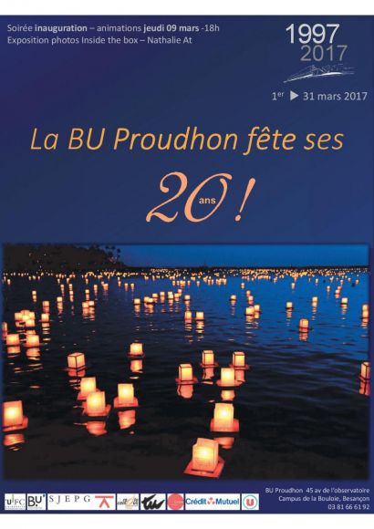 bougies sur l'eau
