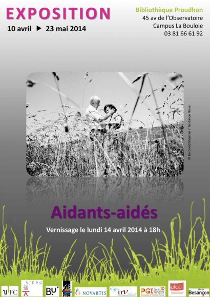 Affiche de l'exposition "Aidants-aidés"