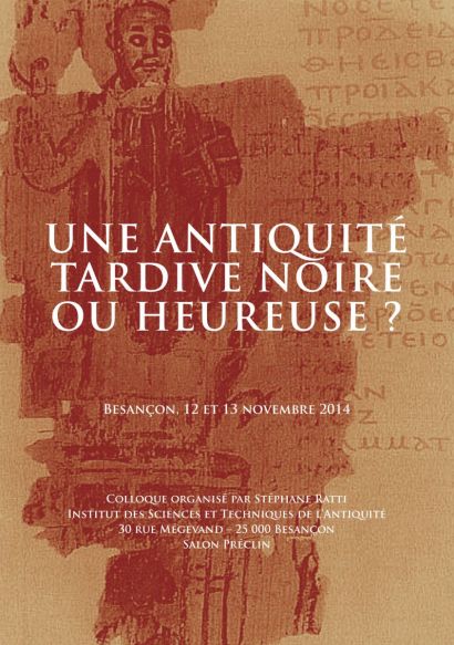 Affiche du colloque