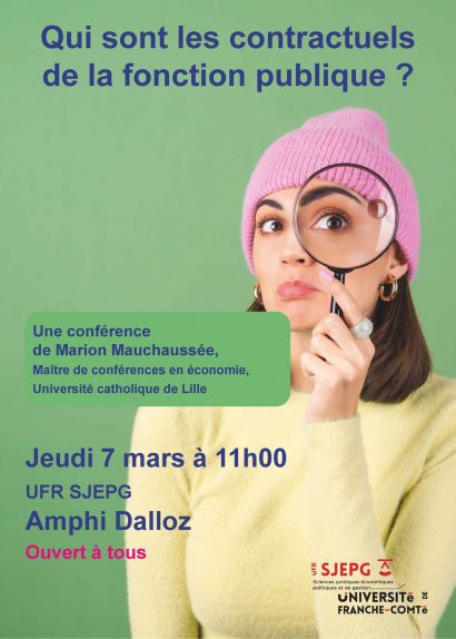 Conférence "Qui sont les contractuels de la fonction publique ?"