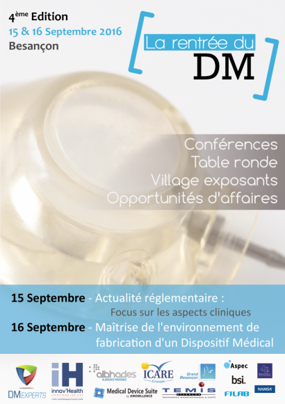 Affiche Rentrée du DM