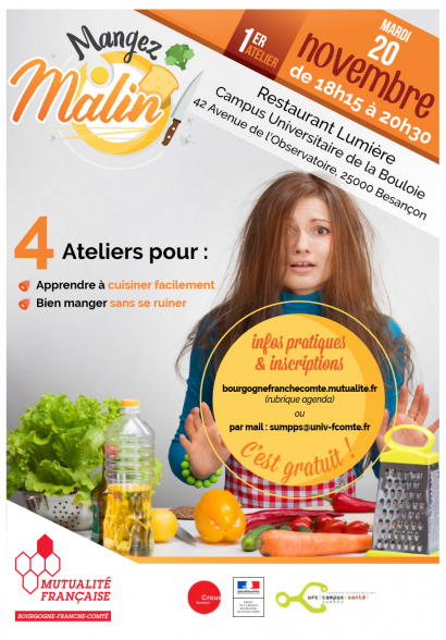 Ateliers mangez malin