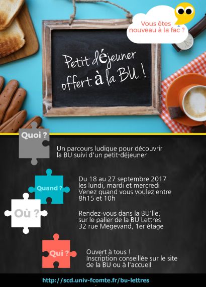 Déjeuner à la BU 