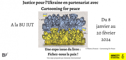 réfugiés ukrainiens fuyant la guerre, avec couleurs du drapeau ukrainien
