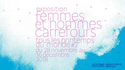 Affiche femmes et hommes carrefours