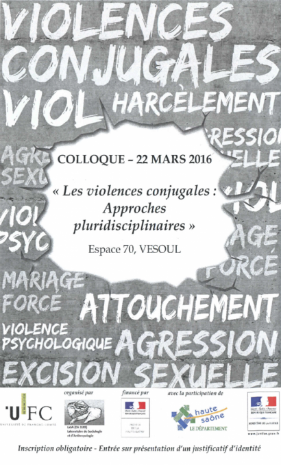 Affiche du colloque