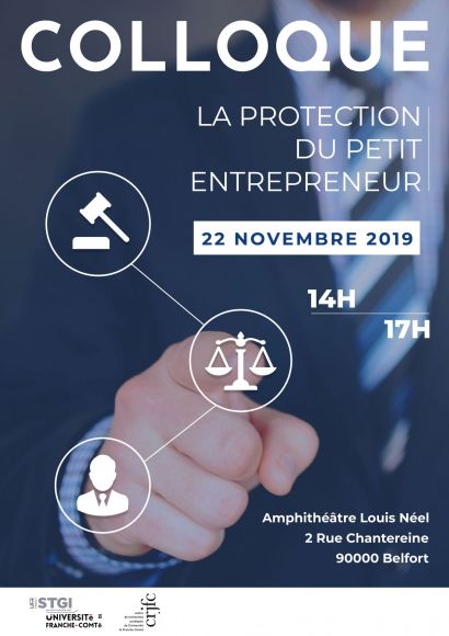 COLLOQUE SUR LA pROTECTION DU PETIT ENTREPRENEUR