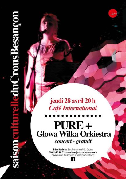 Affiche du concert
