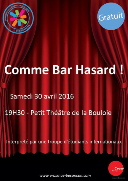 Affiche spectacle théâtre ESN
