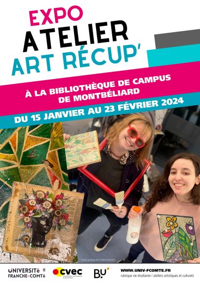 exposition art récup BU MONTBÉLIARD