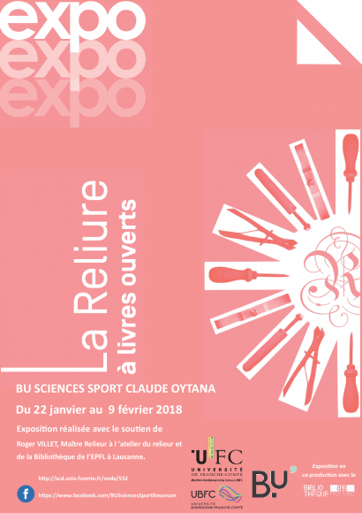 outils de reliure