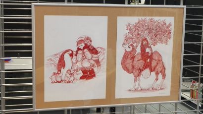 Photo d'une œuvre présentée dans l'exposition