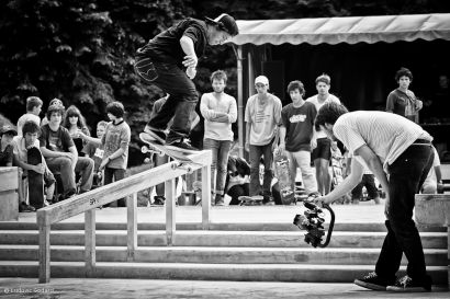 Photo de skateurs 