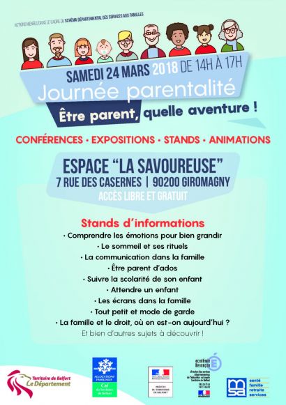 Journée de la parentalité le 24 mars