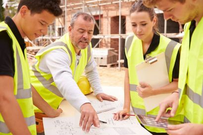 Les étudiants de Génie Civil - Construction Durable dans les "Coulisses du bâtiment"