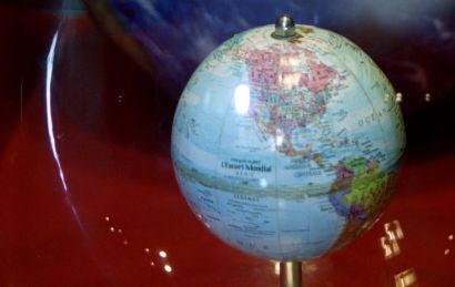 Photo d'un globe 