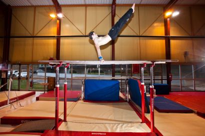 Entraînement de gymnastique à l'U-Sport