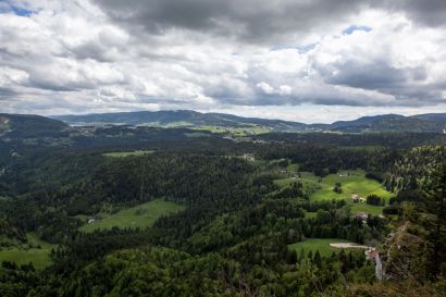 Paysage dans le haut Jura