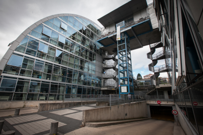 Vue extérieure du bâtiment du CLA