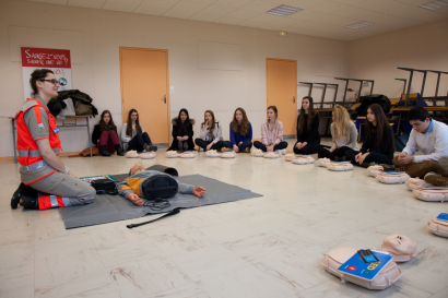 Apprentissage des gestes de premiers secours à l'IUT