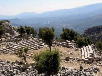 Site de Kapikaya en Turquie