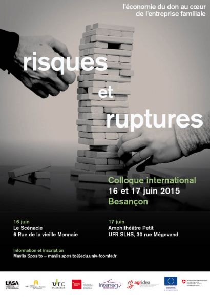 Risques et ruptures, l’économie du don au coeur de l’entreprise familiale