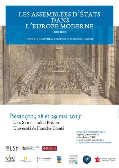 Les assemblées d’états dans l’Europe moderne