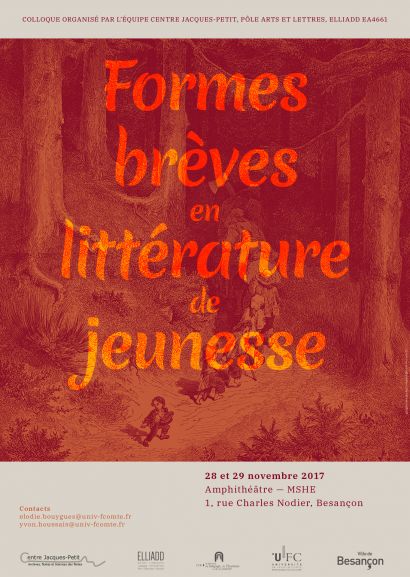 Colloque "Formes brèves en littérature de jeunesse"