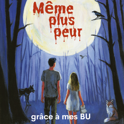 Enfants en forêt de nuit