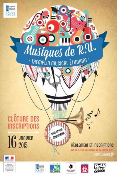 Tremplin Musiques de RU 2014-2015