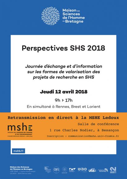 affiche journée Parspectives SHS