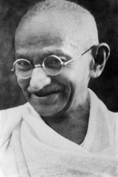 Portrait de Gandhi
