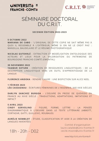 Presentation Seminaire Doctoraux 2022-2023