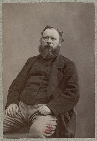Poudhon photographié par Nadar