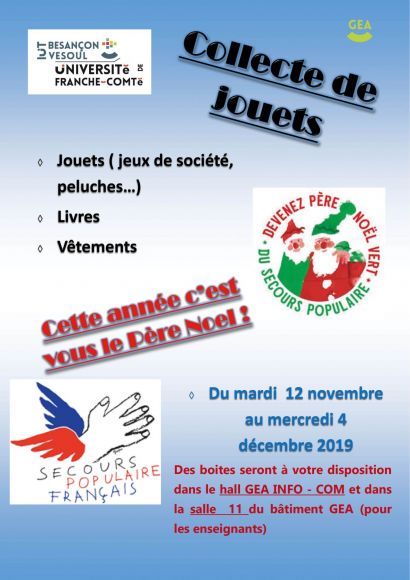 Affiche collecte jouets