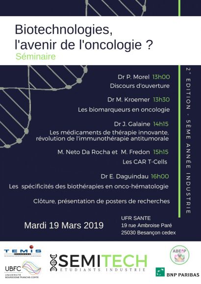 séminaire biotechnologie