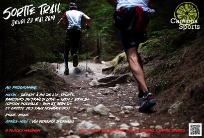 Affiche Sortie trail